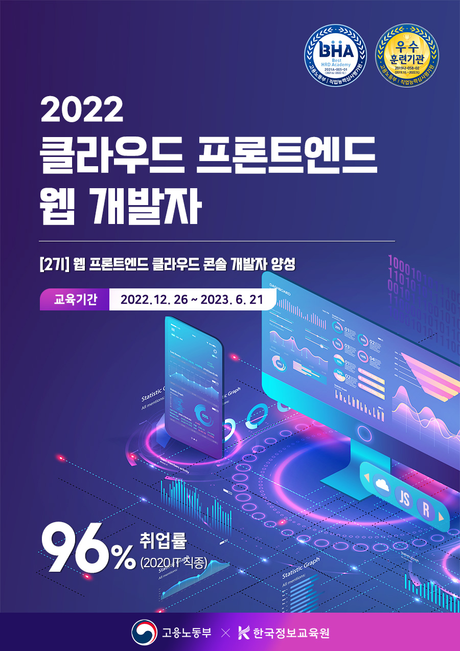 웹 프론트엔드 클라우드 콘솔 개발자 양성 2기